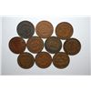Image 2 : Indian Head One Cent; Various Dates; All Good Or Better; Lot of 10; EST. $15-20