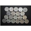 Image 2 : US Silver Quarters $5.00 Face Value; Various Dates & Conditions; Lot of 20; EST. $125-150