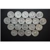 Image 2 : US Silver Quarters $5.00 Face Value; Various Dates & Conditions; Lot of 20; EST. $125-150