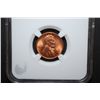Image 1 : 1945 US Lincoln Wheat Back Penny; NGC Graded MS66 RD; EST. $20-30