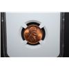 Image 1 : 1945 US Lincoln Wheat Back Penny; NGC Graded MS66 RD; EST. $20-30