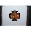 Image 2 : 1945 US Lincoln Wheat Back Penny; NGC Graded MS66 RD; EST. $20-30