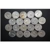 Image 2 : US Silver Quarters $5.00 Face Value; Various Dates & Conditions; Lot of 20; EST. $125-150