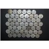 Image 1 : US Silver Dimes $5.00 Face Value; Various Dates & Conditions; Lot of 50; EST. $125-150