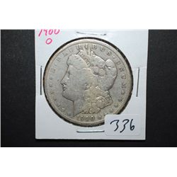 1900-O US Silver Morgan $1; EST. $30-40