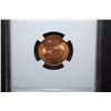 Image 2 : 1945 US Lincoln Wheat Back Penny; NGC Graded MS66 RD; EST. $20-30