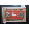 Image 1 : 1921 German 75 Pfennig Foreign Bank Note; EST. $5-10
