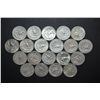 Image 2 : US Silver Quarters $5.00 Face Value; Various Dates & Conditions; Lot of 20; EST. $125-150