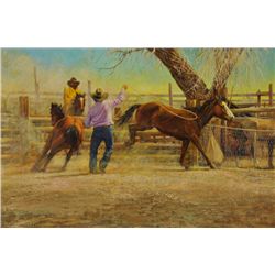 Dan Bodelson - Catching His Morning Ride