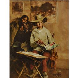 Mortimer Wilson - Sidewalk Painters