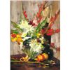 Image 1 : Laura Robb - Bouquet with Fruit Still Life