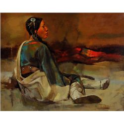 William Whitaker - Indian Maiden