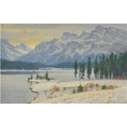 Wayne E. Wolfe - Sunrise in Banff