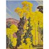 Image 1 : Carl Redin - Landscape with Yellow Aspens