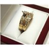 Image 2 : Dead Pawn Non-Native Diamond 10k Gold Women's Ring - WIC