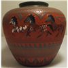 Image 1 : Navajo Etched & Painted Horses Pottery - Aaron Watchman