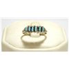 Image 1 : Zuni Turquoise Sterling Silver Women's Ring - Roland Quam