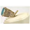 Image 3 : Zuni Turquoise Sterling Silver Men's Ring - Shirley Quam