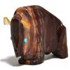 Image 1 : Zuni Marble Buffalo Bison Fetish - Todd Etsate