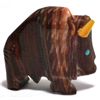 Image 2 : Zuni Marble Buffalo Bison Fetish - Todd Etsate