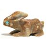 Image 2 : Zuni Marble Rabbit Fetish - Dale Malani