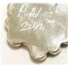 Image 2 : Zuni Onyx & Turquoise Inlay Sterling Silver Butterfly Pendant - Phyllis Niiha