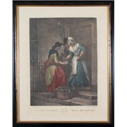 "CRIES OF LONDON" FRAMED ENGRAVINGS