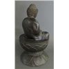 Image 2 : SEATED BRONZE BUDDHA, 19th CENTURY