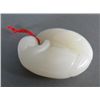 Image 2 : WAXY JADE OVAL PENDANT