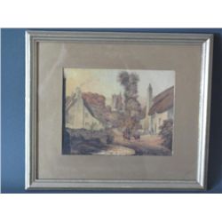 19th CENTURY WATERCOLOUR PAINTING