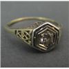 Image 2 : ANTIQUE FILIGREE DIAMOND RING