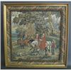 Image 1 : FRAMED MACHINE MADE TAPESTRY - PROMENADE