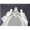 Image 2 : GERMAN PORCELAIN WALL MIRROR