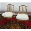 Image 2 : 19th CENTURY FRENCH GILTWOOD SIDE CHAIRS (2)