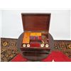 Image 1 : MAHOGANY CASED SEWING KIT