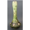 Image 1 : PORCELAIN ART NOUVEAU FLORAL DECORATED VASE
