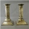 Image 1 : PAIR OF VICTORIAN STERLING CANDLESTICKS