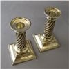 Image 2 : PAIR OF VICTORIAN STERLING CANDLESTICKS