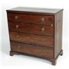 Image 1 : GEORGIAN MAHOGANY FOUR DOOR DRESSER