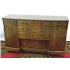 Image 1 : BOWFRONT MAHOGANY SIDEBOARD