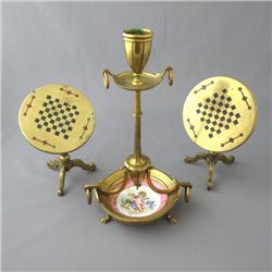 CANDLESTICK & REFLECTOR SET