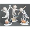 Image 1 : THREE GERMAN KUNSTPORZELLANFIGURES