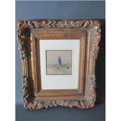 EDWARD VAN GOETHEM WATERCOLOUR