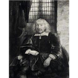 POSTHUMOUS REMBRANDT ETCHING