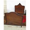 Image 1 : FRENCH CARVED SINGLE BED
