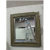 Image 1 : GOLD FRAMED MIRROR