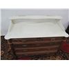 Image 2 : FRENCH MARBLE TOP VANITY DRESSER