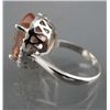 Image 3 : MORGANITE & DIAMOND OVAL CLUSTER DRESS RING