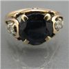 Image 2 : SAPPHIRE & DIAMOND DRESS RING