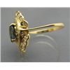 Image 2 : DIAMOND & SAPPHIRE OVAL SHAPED DRESS RING